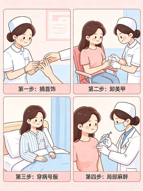 术前须知示意图